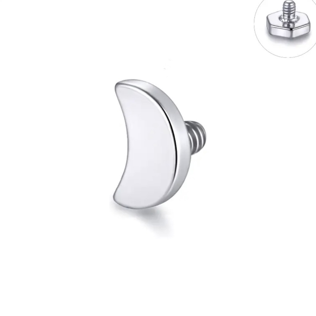 Moon Micro Top Titanio