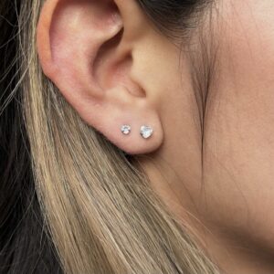 Corazon Zirconia Pendiente