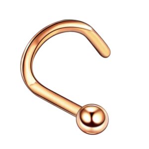 Basic Rose Gold Nostril